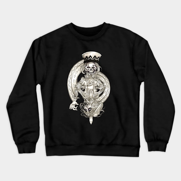 Suicide King Crewneck Sweatshirt by csteensrud